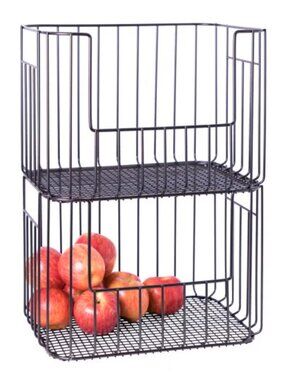 Container Store Black Bins